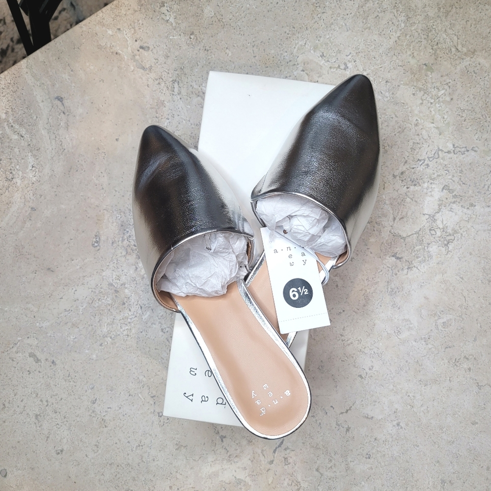 A New Day Silver Slip on Loafer